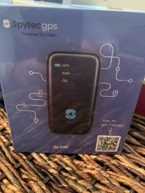Spytec GPS GL300 Tracker - Black with Blue Accent